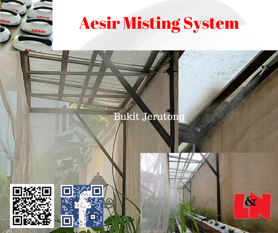 Misting system project portfolio in Malaysia L&N